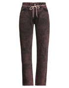 Aries Womens Jeans Burgundy