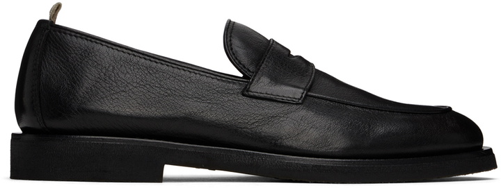 Photo: Officine Creative Black Opera Flexi 101 Loafers