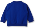 Moschino Baby Blue Robot Teddy Bear Sweatshirt