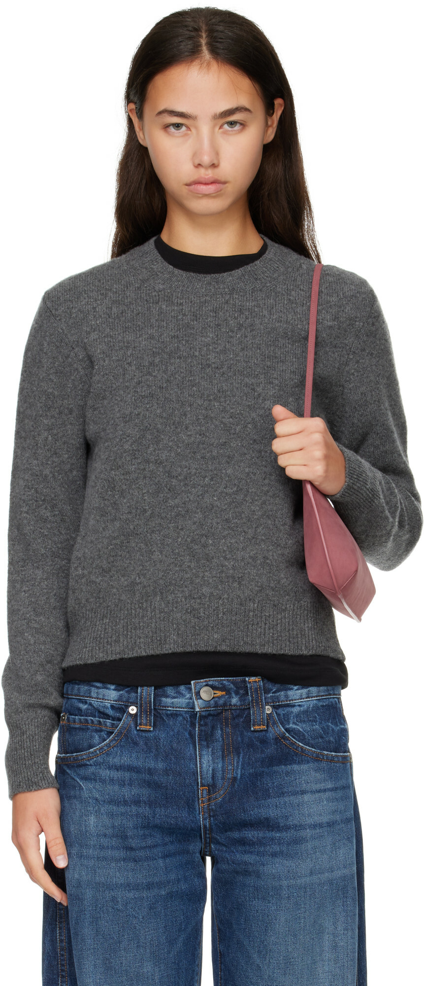 &Daughter Gray Sligo Crewneck Sweater