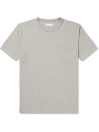 Richard James - Mélange Organic Cotton-Jersey T-Shirt - Gray