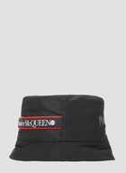 Alexander McQueen - Logo Graffiti Bucket Hat in Black