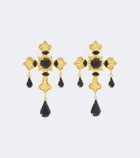 Jennifer Behr Davina 18kt gold-plated earrings