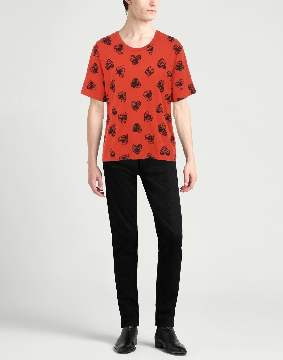 Dolce & gabbana Mens T-shirt in Orange