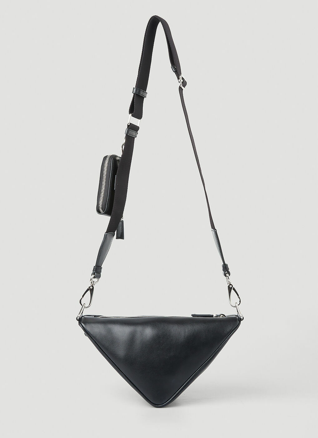 Prada Grace Lux Leather Triangle Crossbody Bag