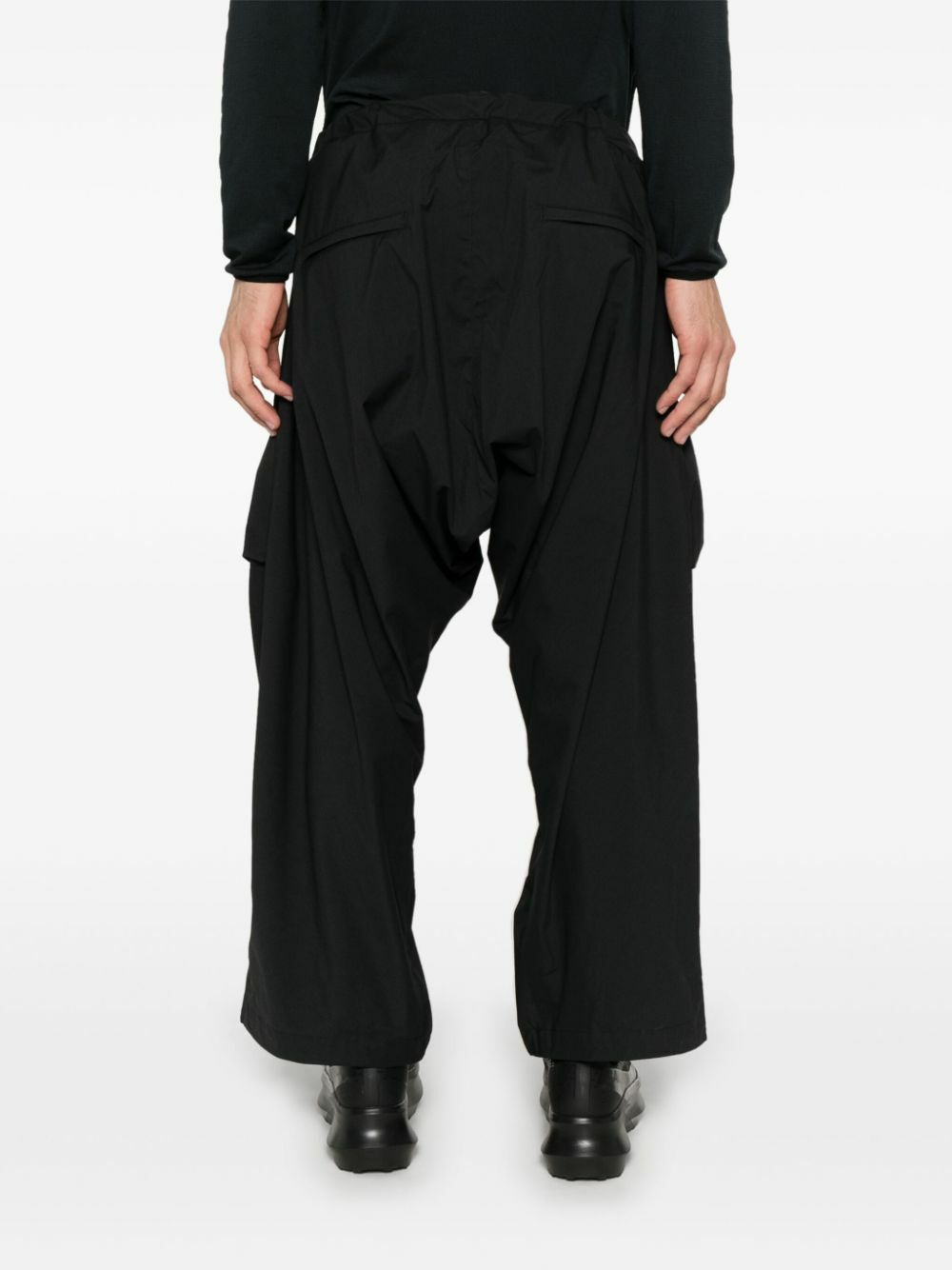 ACRONYM Black Wide-Leg Trousers