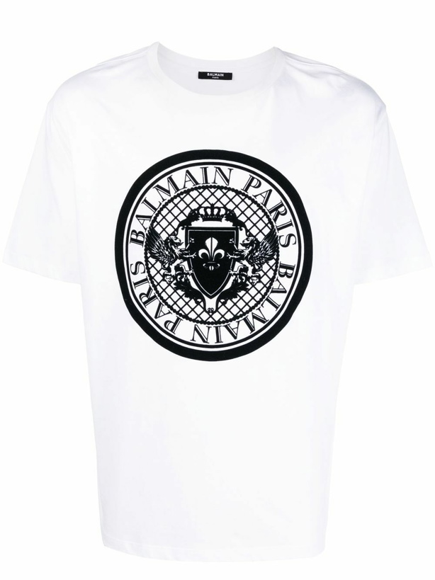 Photo: BALMAIN - Cotton T-shirt