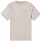 Acne Studios Exford Fade Face T-Shirt in Dusty Beige
