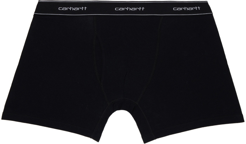 Carhartt Work In Progress Two-Pack Black Cotton Boxers
