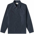 Universal Works Men's Tech Twill Cruiser Jacket in Navy