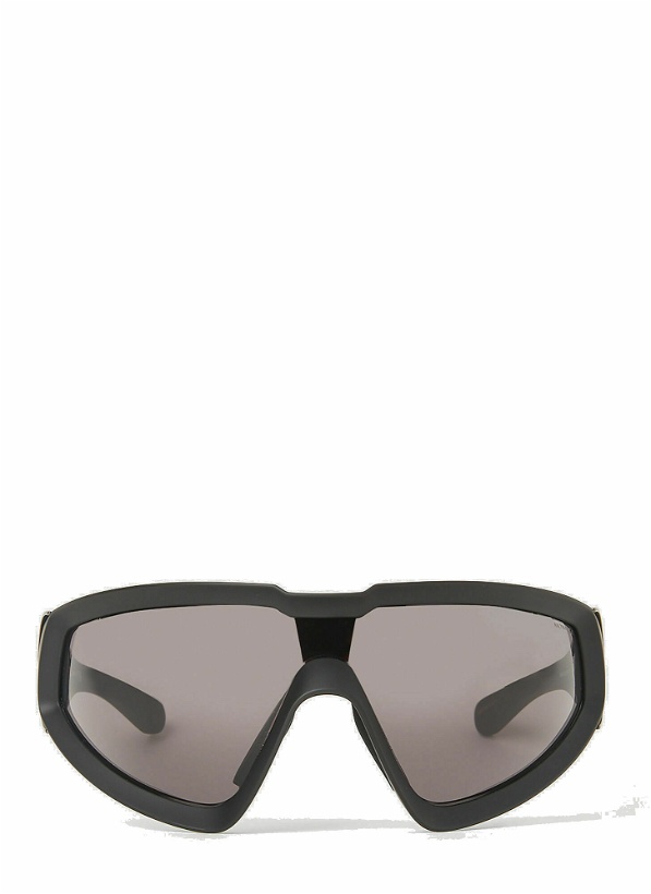 Photo: Moncler - Wrapid Shield Sunglasses in Black