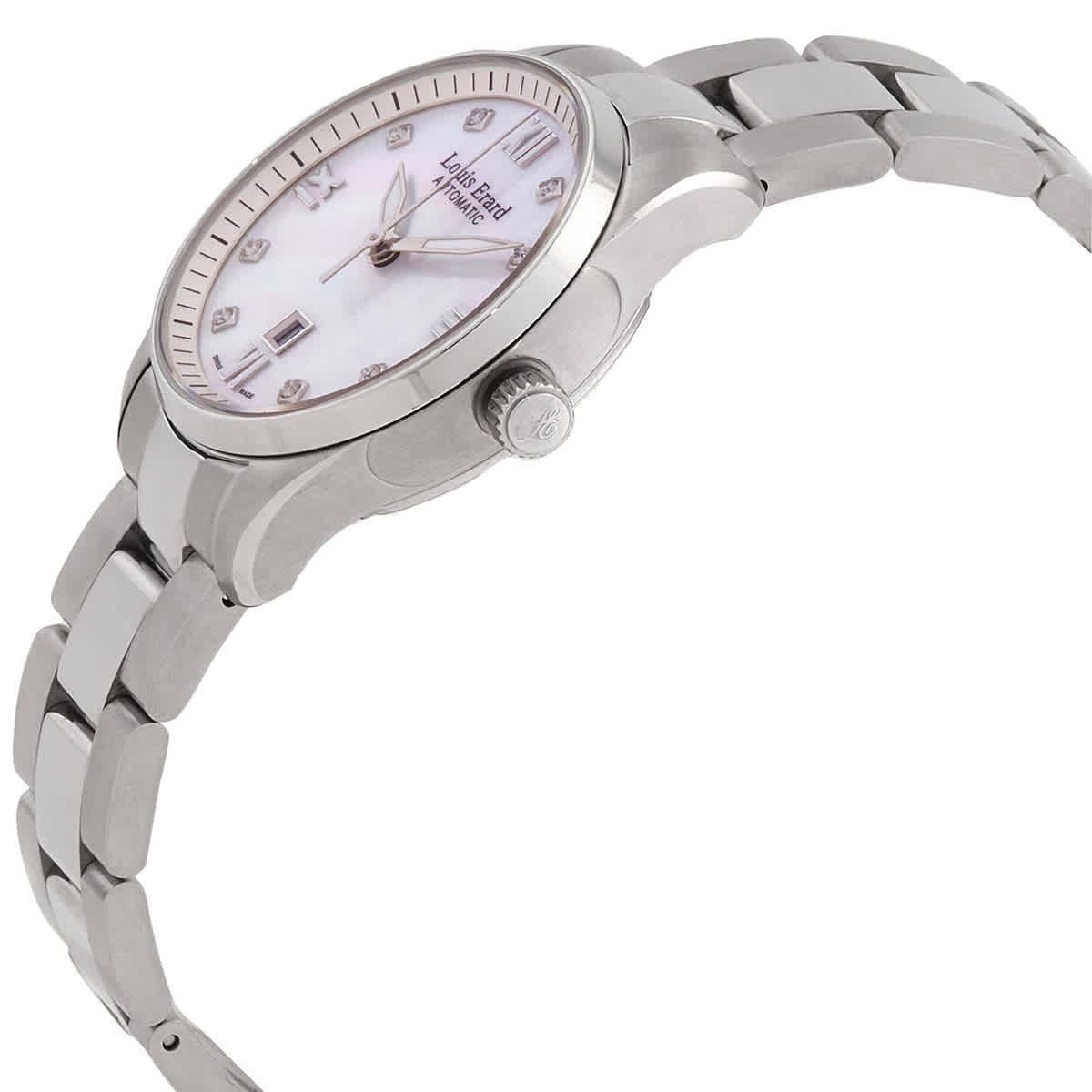 Louis Erard HERITAGE Automatic Diamond Ladies Watch 20100AA14.BMA17