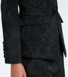 Veronica Beard Bodie floral jacquard jacket
