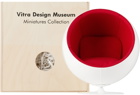 Vitra White Ball Chair Miniature