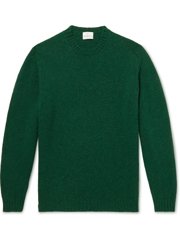 Photo: Kingsman - Virgin Wool Sweater - Green