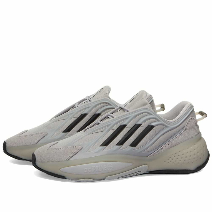 Photo: Adidas Men's Ozrah Sneakers in Solid Grey/Core Black