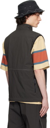 and wander Gray Gramicci Edition Brushed Nylon Vest