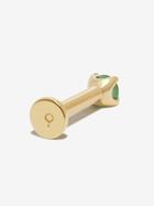 Otiumberg 14K Yellow Gold Emerald Single Stud Earring
