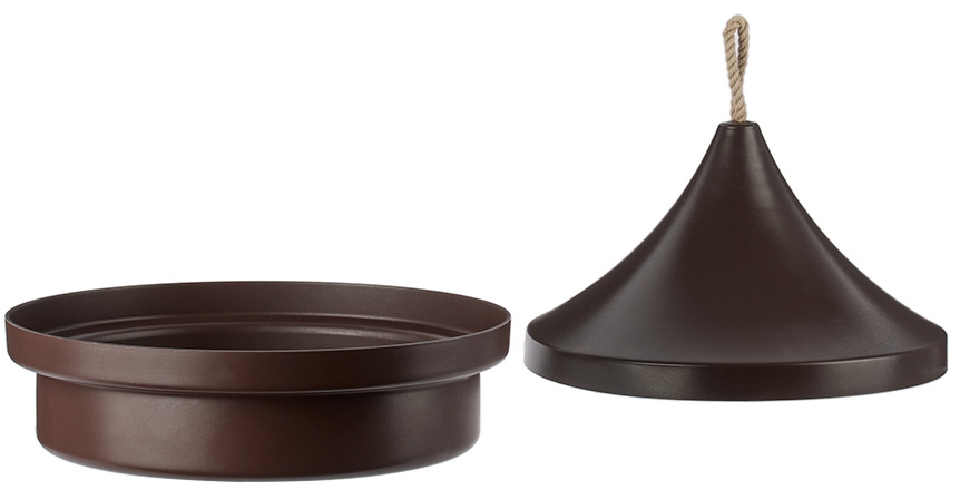 knIndustrie Brown 'The Tajine' Cooking Pan