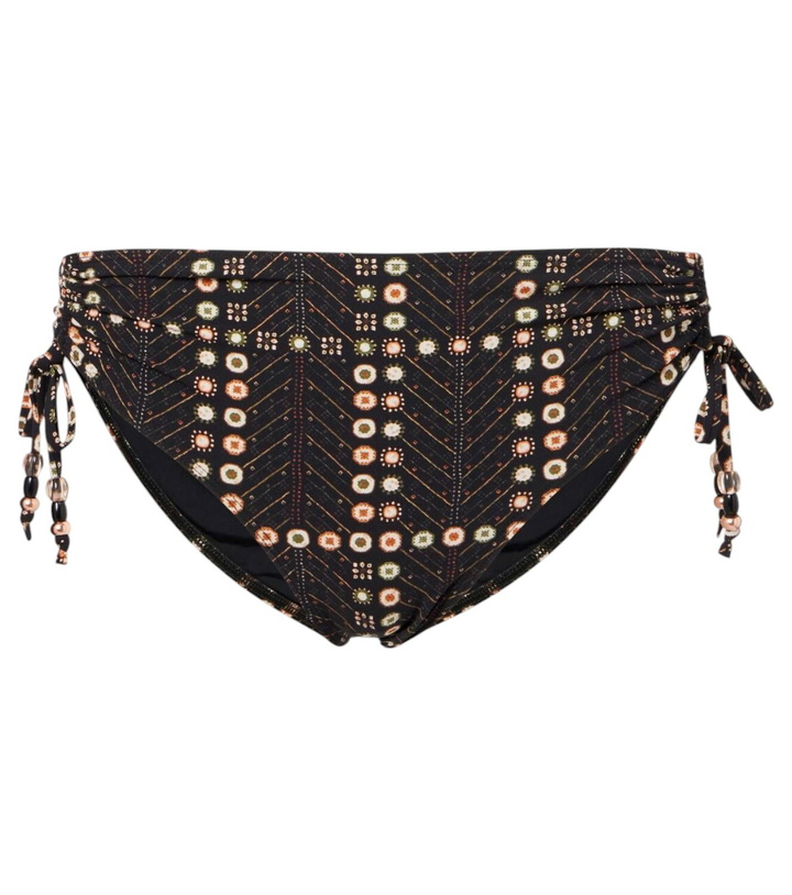 Photo: Marant Etoile Prudige printed mid-rise bikini bottoms