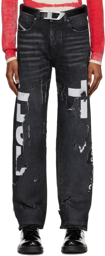 Photo: Diesel Gray 2010 D-Macs Straight Jeans