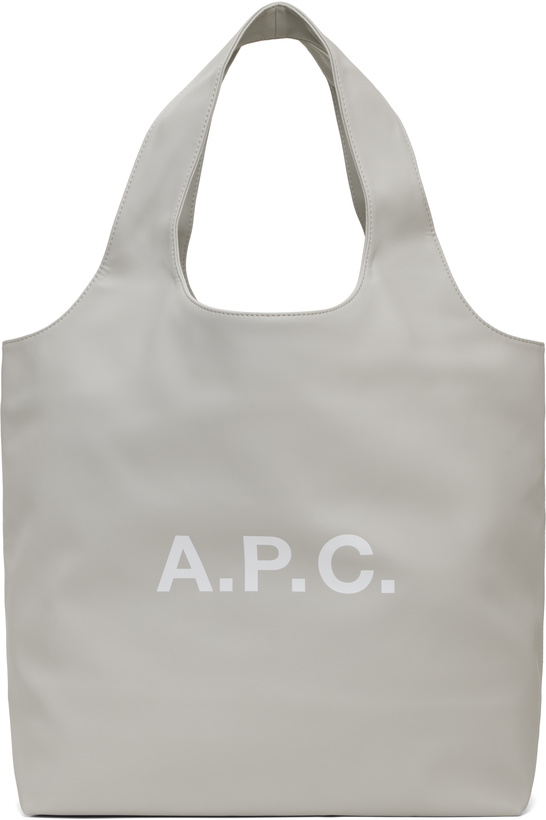 Photo: A.P.C. Gray Ninon Tote