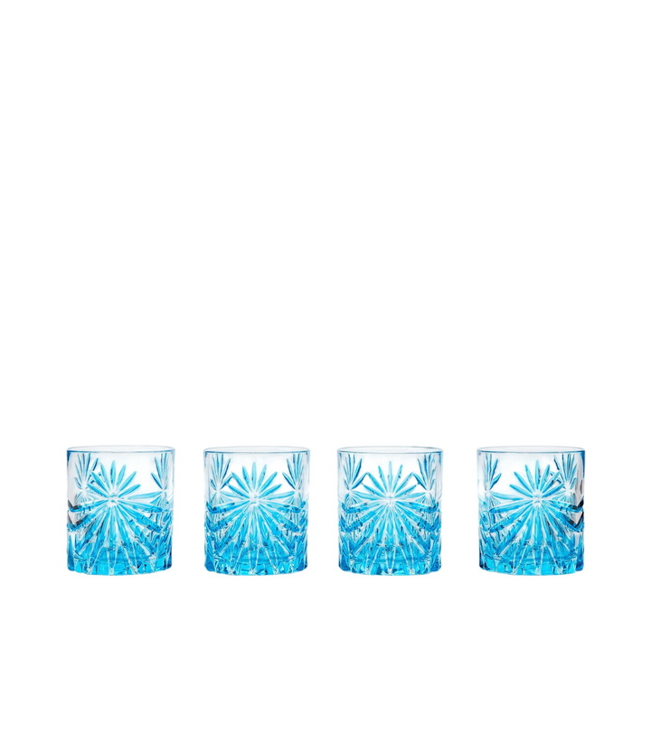 Photo: Les-Ottomans Set of 4 crystal tumblers