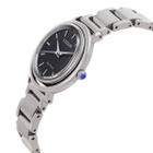 Citizen L Eco-Drive Black Mother of Pearl Dial Ladies Watch EM1100-84H