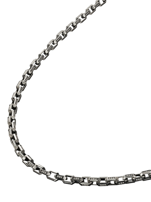 Photo: David Yurman - Streamline® Sterling Silver Diamond Chain Necklace