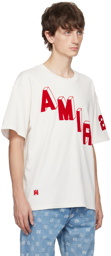 AMIRI White Hockey Skater T-Shirt