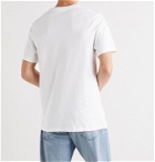 NIKE - Printed Cotton-Jersey T-Shirt - White