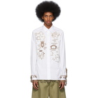 Loewe White Embroideries Shirt