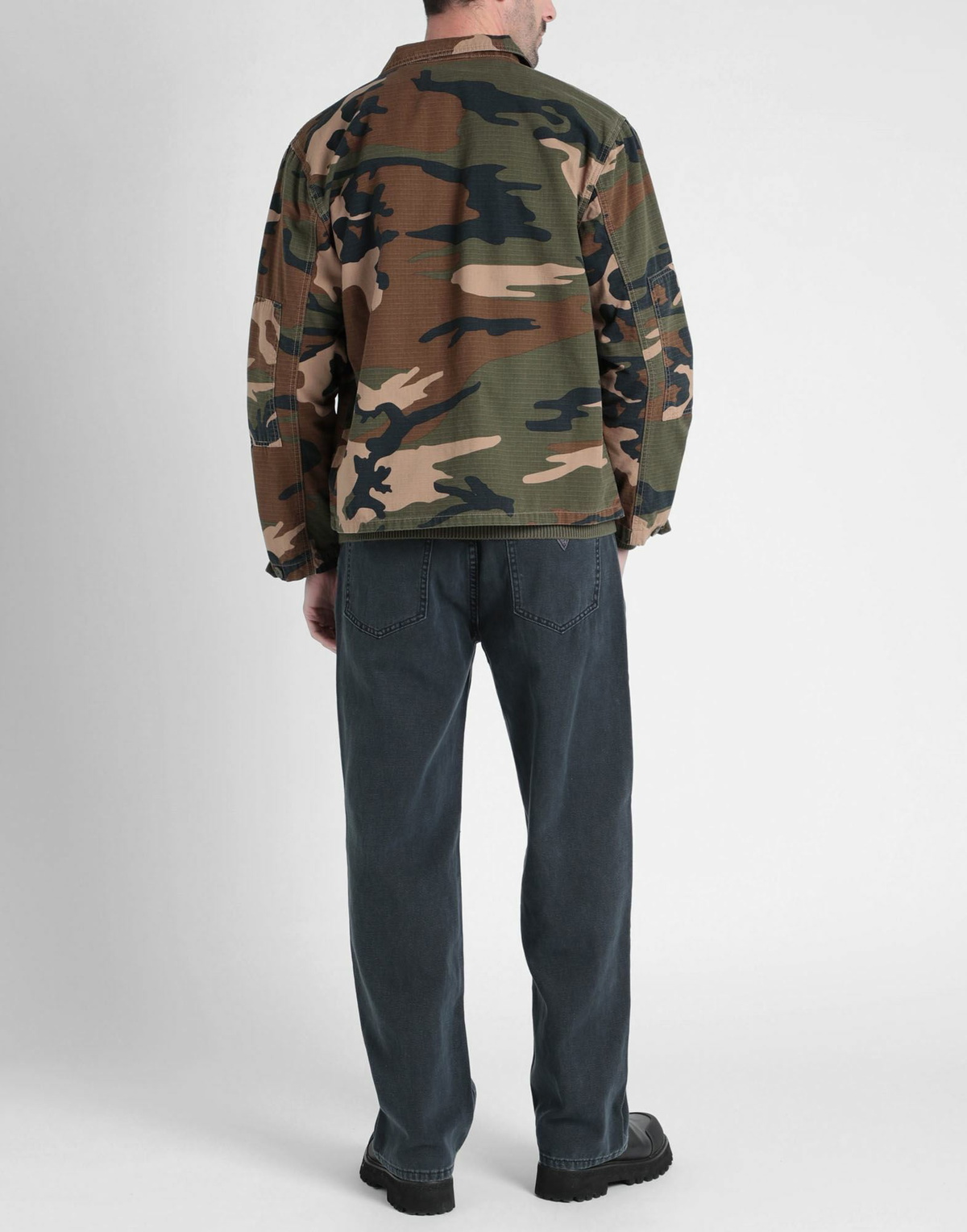 Guess Mens Shirt Military in Green