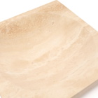 ferm LIVING Hew Low Centerpiece in Travertine 