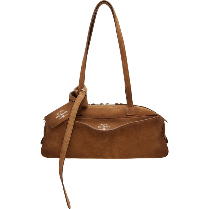 Photo: Balenciaga Tan Carrie Bowling S Bag