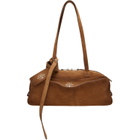 Balenciaga Tan Carrie Bowling S Bag