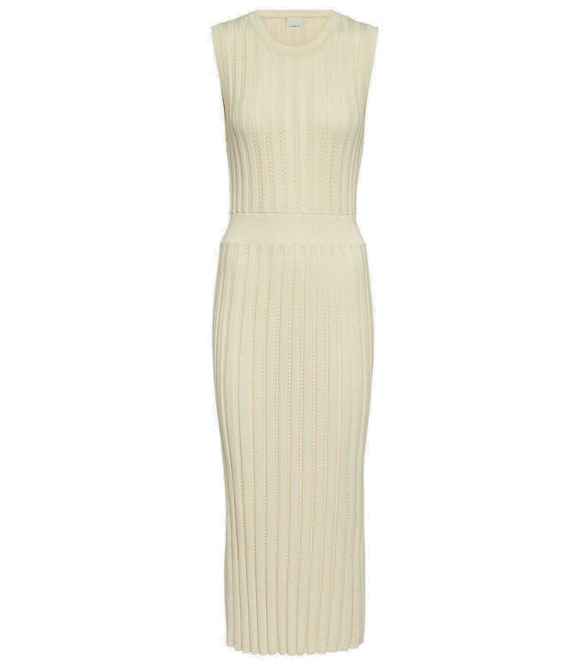 Varley Florian ribbed-knit maxi dress Varley