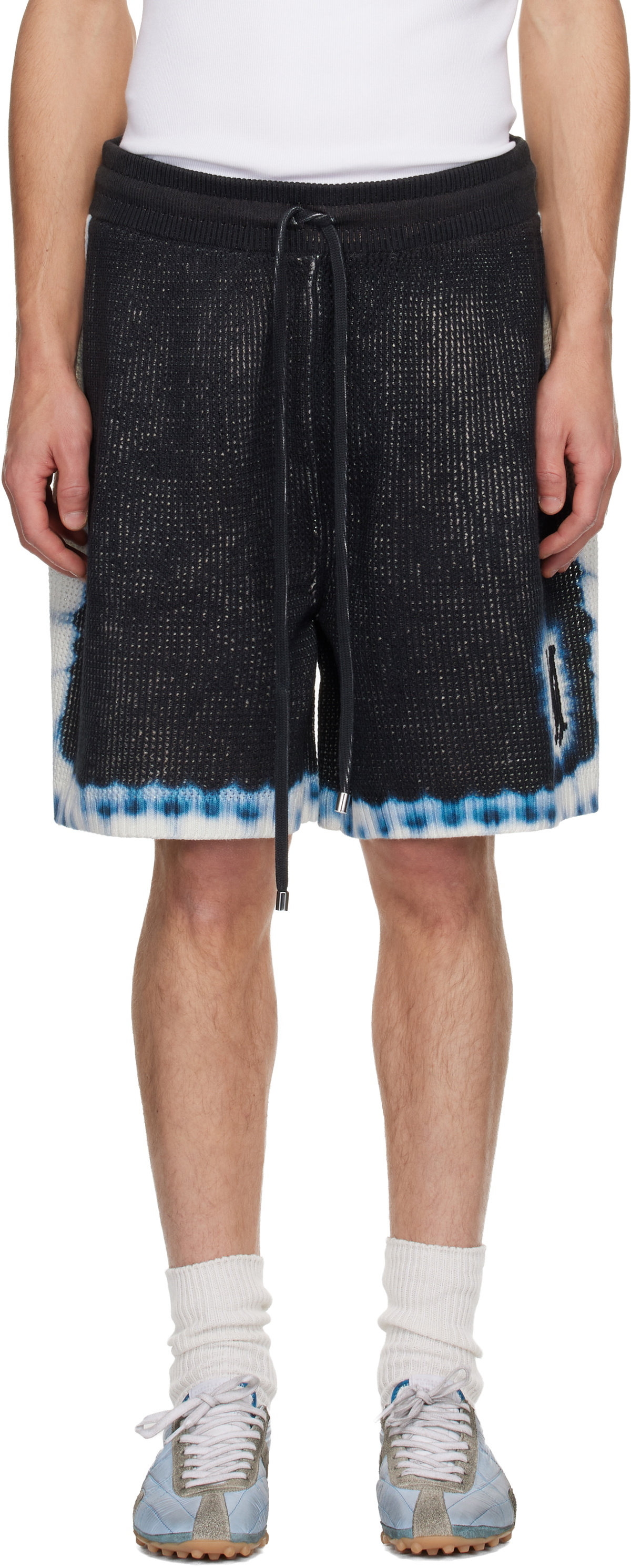 AMIRI Blue Bandana B-Ball Shorts Amiri