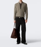 Arch4 Regent Street cable-knit cashmere cardigan