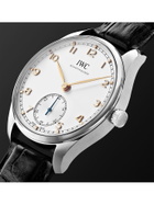 IWC Schaffhausen - Portugieser 40 Automatic 40.4mm Stainless Steel and Alligator Watch, Ref. No. IW358303
