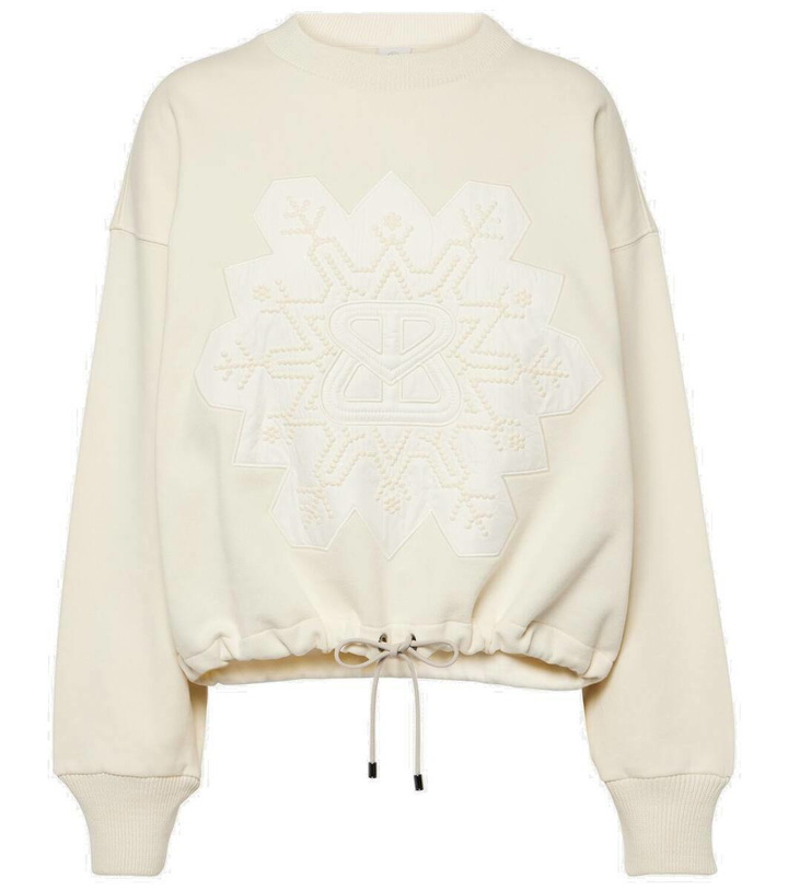 Photo: Bogner Helen appliqué cotton-blend sweatshirt