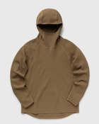 Goldwin Wf Light Hoodie Brown - Mens - Hoodies