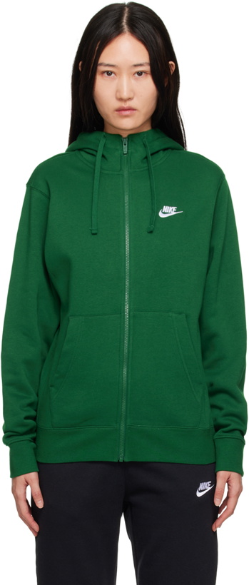 Photo: Nike Green Zip Hoodie