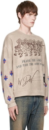 Who Decides War Off-White Ammunition Crewneck Sweatshirt