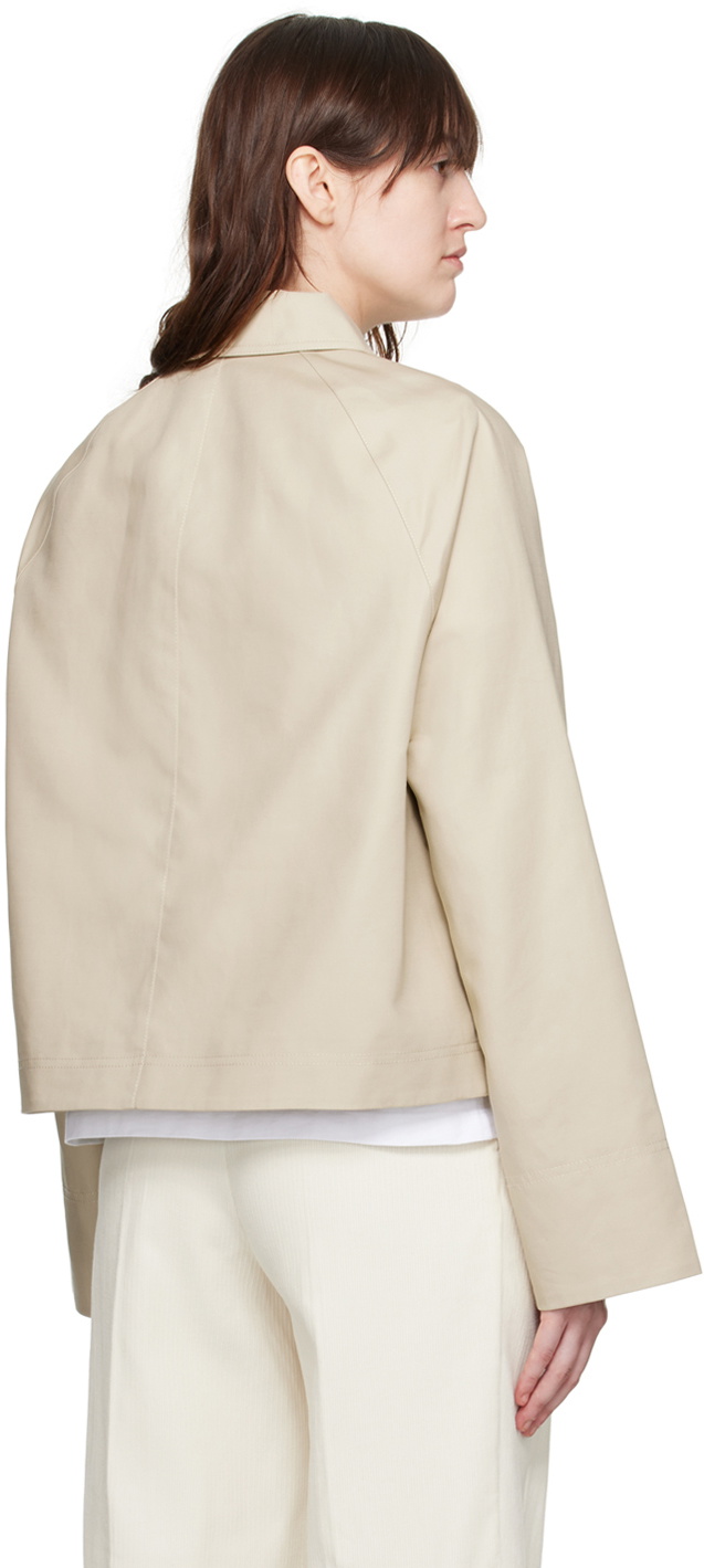 TOTEME Beige Cropped Jacket Toteme