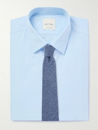 Paul Smith - Slim-Fit Cutaway-Collar Cotton-Poplin Shirt - Blue