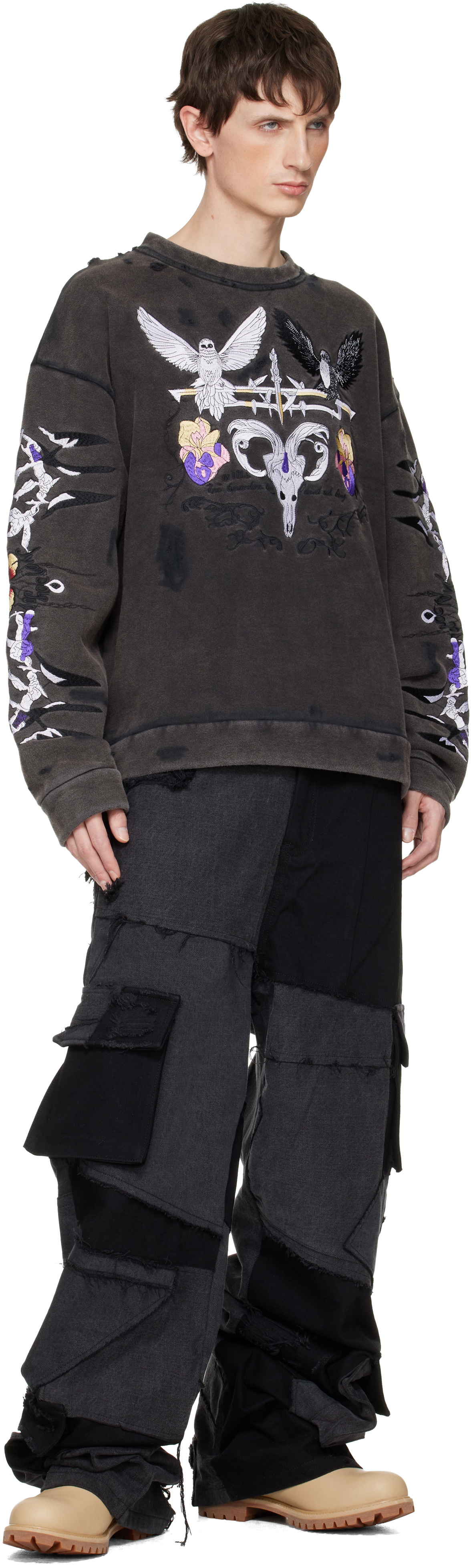Who Decides War Black Epitome Sweatshirt