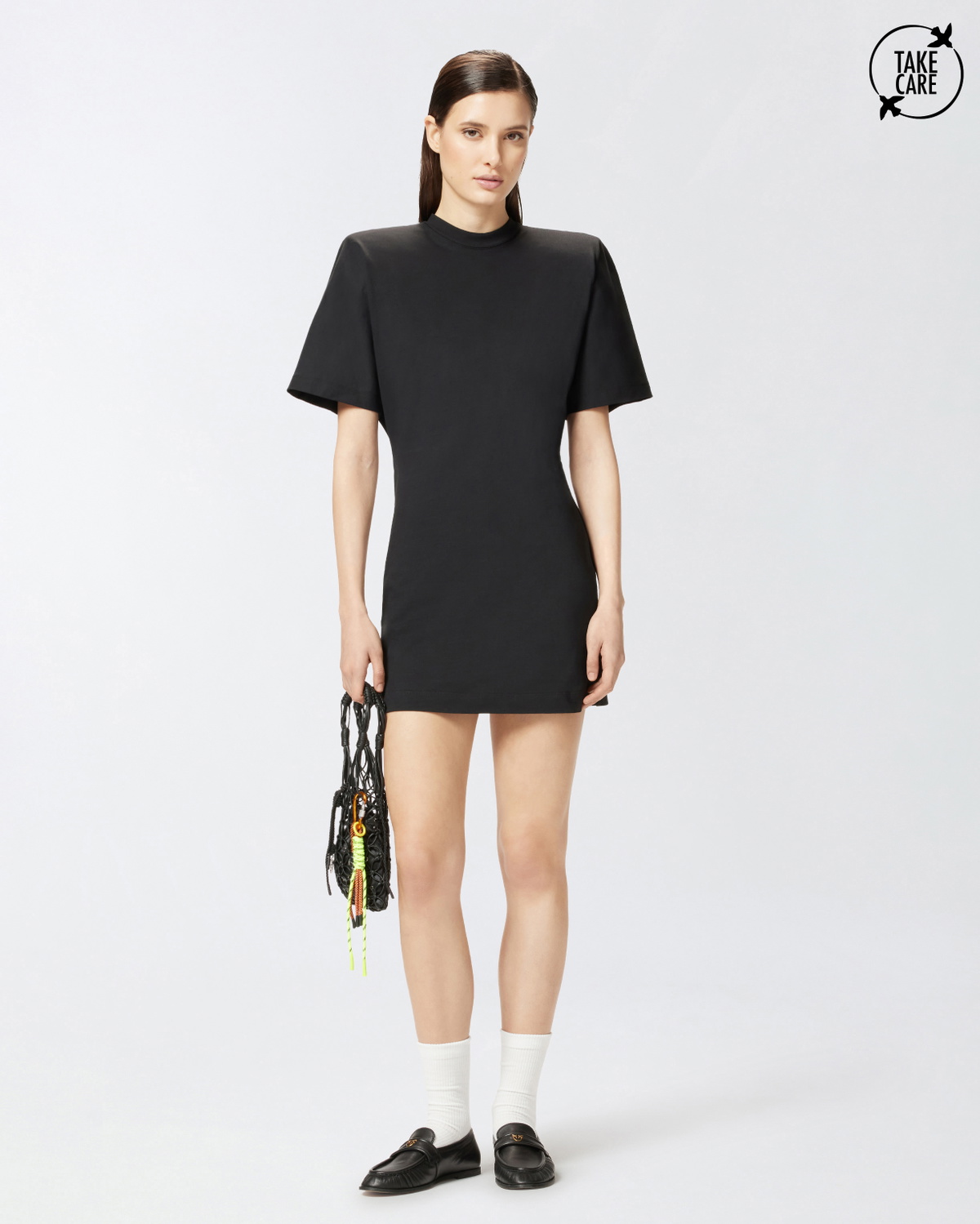 pinko black dress black bodycon dress by PINKO main image 1
