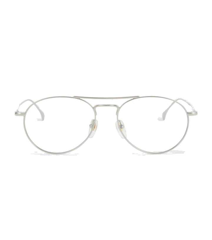 Photo: Gucci - Aviator metallic glasses