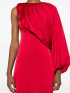 RACIL Red Layered Dress